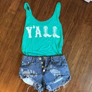 Western Y'ALL Tank Top